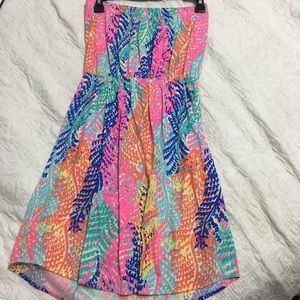 Strapless Lilly Pulitzer dress